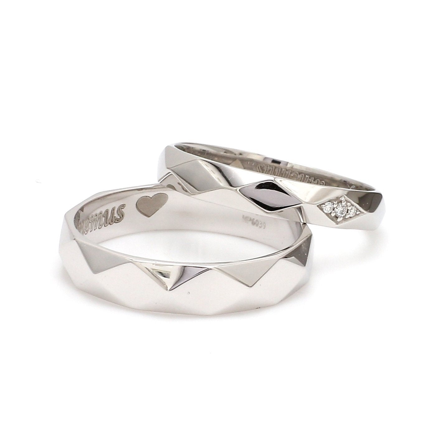 Customised Platinum Rings Order JL PT 947