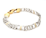 Load image into Gallery viewer, Designer Platinum &amp; Yellow Gold Bracelet for Men JL PTB 750
