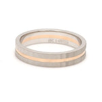 Load image into Gallery viewer, Designer Platinum &amp; Rose Gold Couple Rings JL PT 1128
