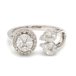 Load image into Gallery viewer, Diamond Platinum Ring for Women JL PT 1008
