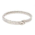 Load image into Gallery viewer, Japanese 3-row Flexible Platinum Bracelet for Women JL PTB 770   Jewelove.US
