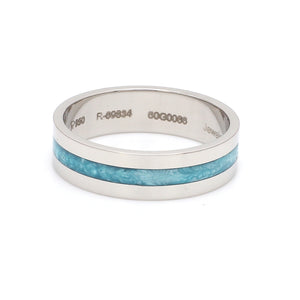 Plain Platinum Ring for Men JL PT 1119