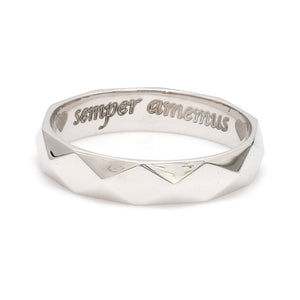 Customised Platinum Rings Order JL PT 947
