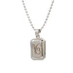 Load image into Gallery viewer, Platinum Rose Gold Sikh Pendant JL PT Ik Onkar   Jewelove.US
