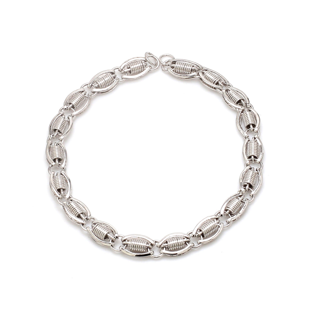 Designer Platinum Bracelet for Men JL PTB 1107   Jewelove.US