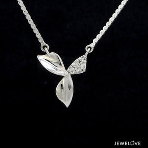 Platinum Pendant with Diamonds for Women JL PT P 1257   Jewelove.US