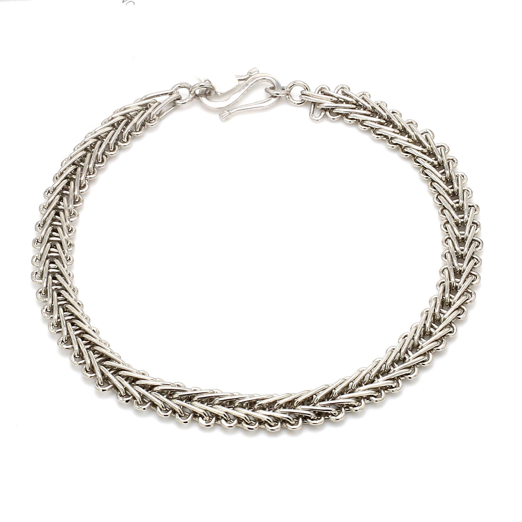 Designer Platinum Bracelet for Men JL PTB 1116   Jewelove.US