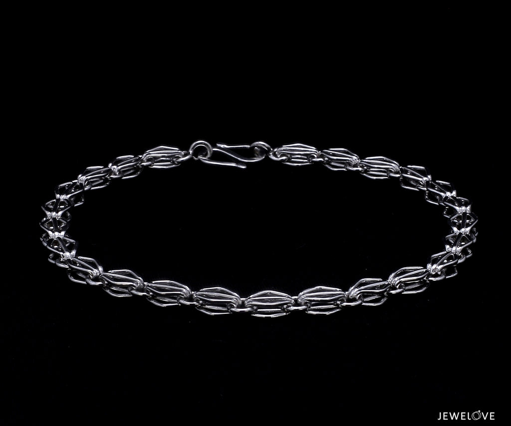Designer Platinum Bracelet for Men JL PTB 1173   Jewelove.US
