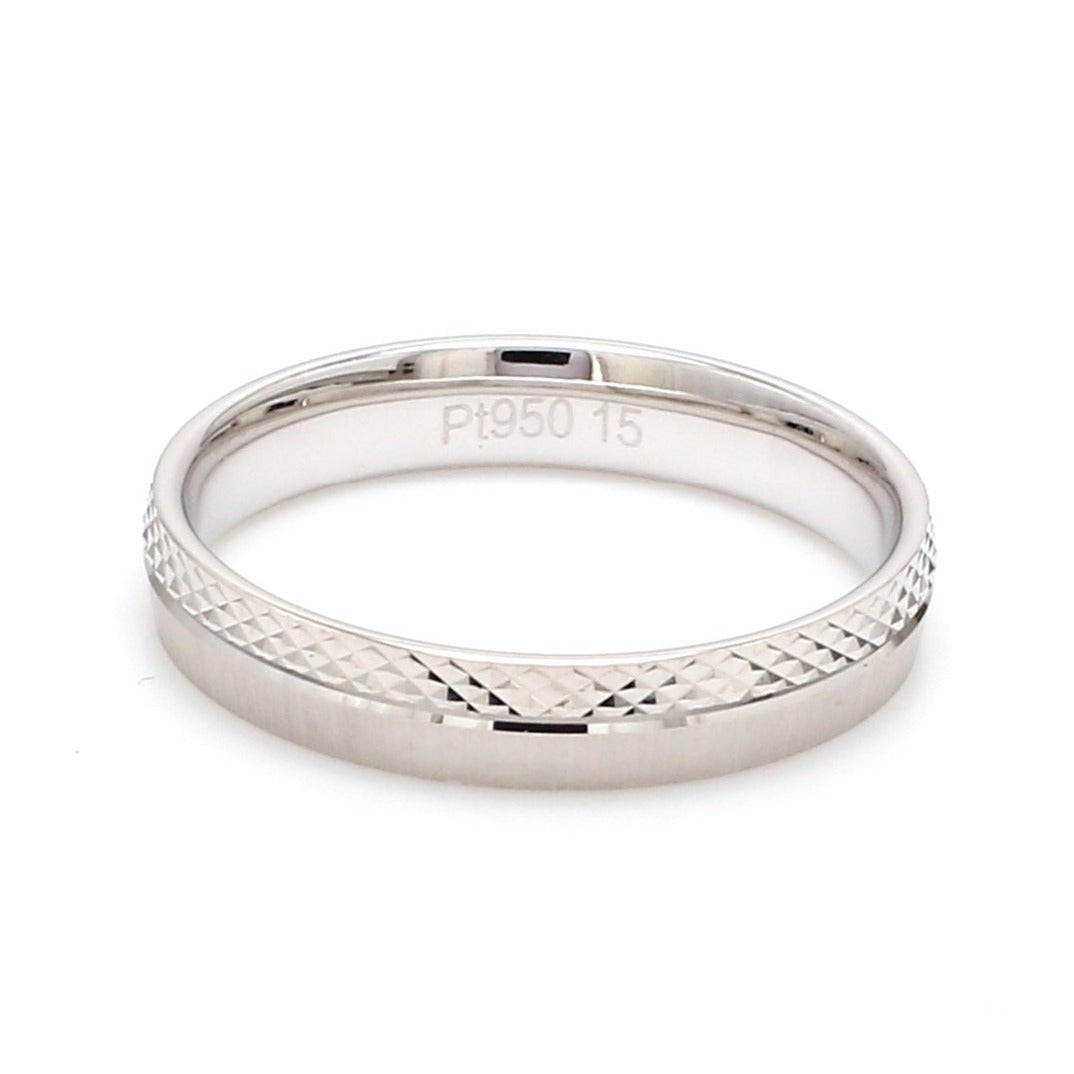 Better Half Japanese Platinum Rings for Couples JL PT 942