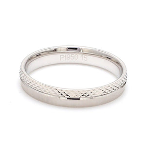 Better Half Japanese Platinum Rings for Couples JL PT 942