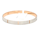 Load image into Gallery viewer, Men of Platinum | Rose Gold Fusion Textured Kada for Men JL PTB 733   Jewelove.US
