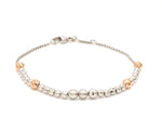 Load image into Gallery viewer, Platinum Evara | Rose Gold Bracelet for Women JL PTB 826   Jewelove.US
