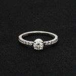 Load image into Gallery viewer, 50-Pointer Astrological Skin Touch Platinum Diamond Solitaire Ring JL PT 1222-A   Jewelove.US

