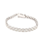 Load image into Gallery viewer, 18-Pointer Diamond Tennis Bracelet JL PTB 755   Jewelove.US
