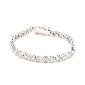 18-Pointer Diamond Tennis Bracelet JL PTB 755