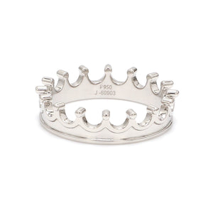 Customised Plain Platinum Ring JL PT 951