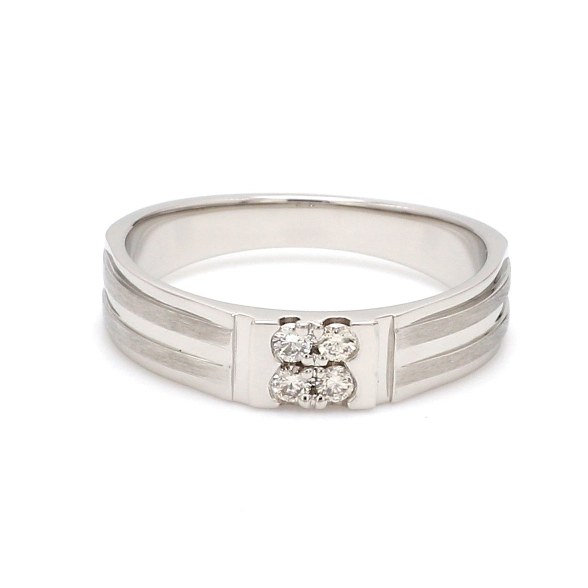 Platinum Diamond Ring for Men JL PT 964  VVS-GH Jewelove.US