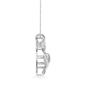 Designer Platinum Heart Diamond Pendant for Women JL PT P LC946   Jewelove.US
